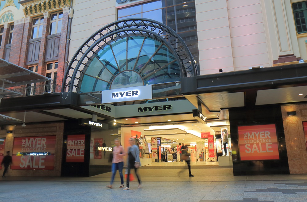 Myer Queen St mall Brisbane